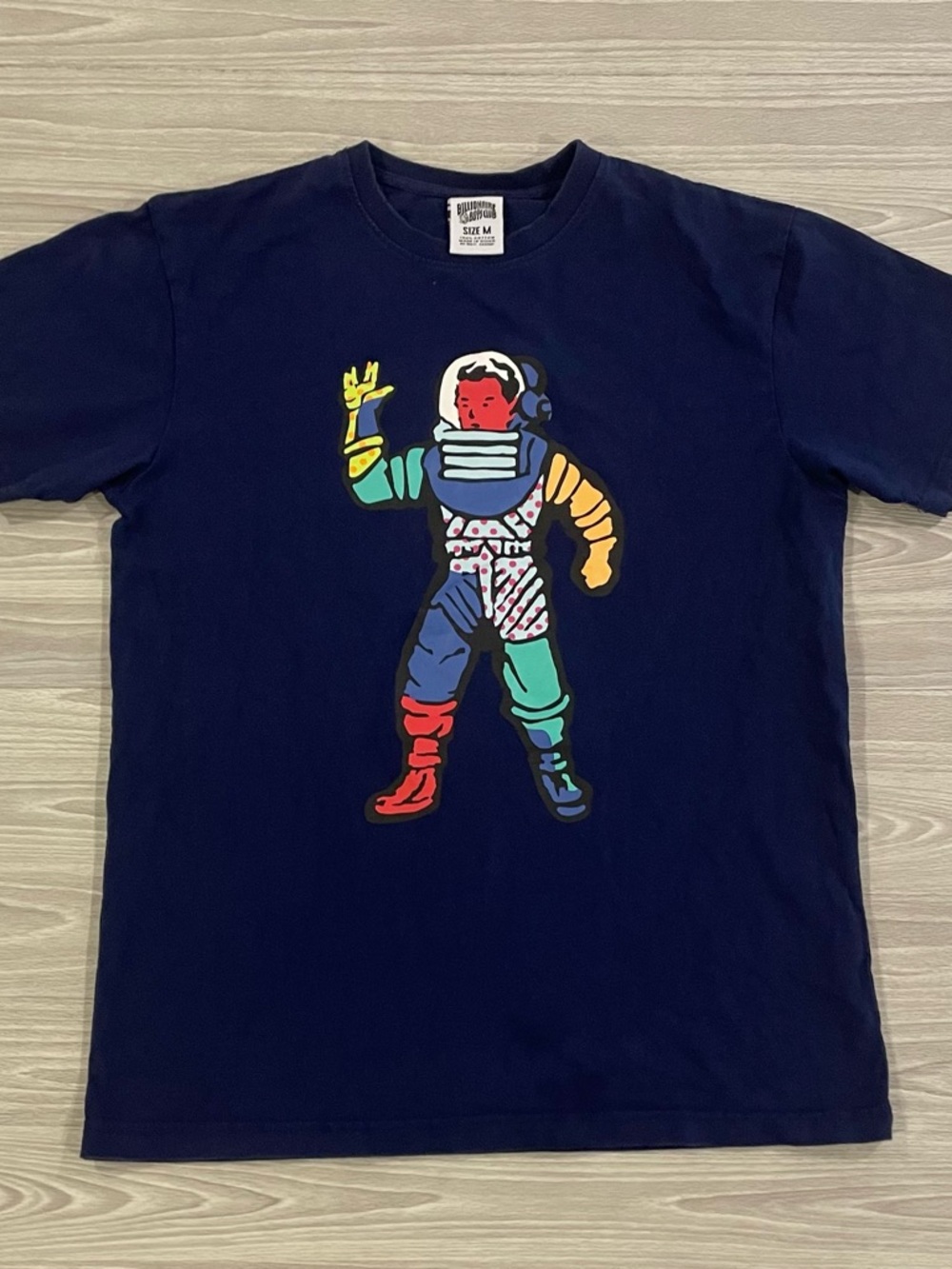 Billionaire Boys Club Astronaut T-Shirt Blue BBC Icecream Men’s Size Medium